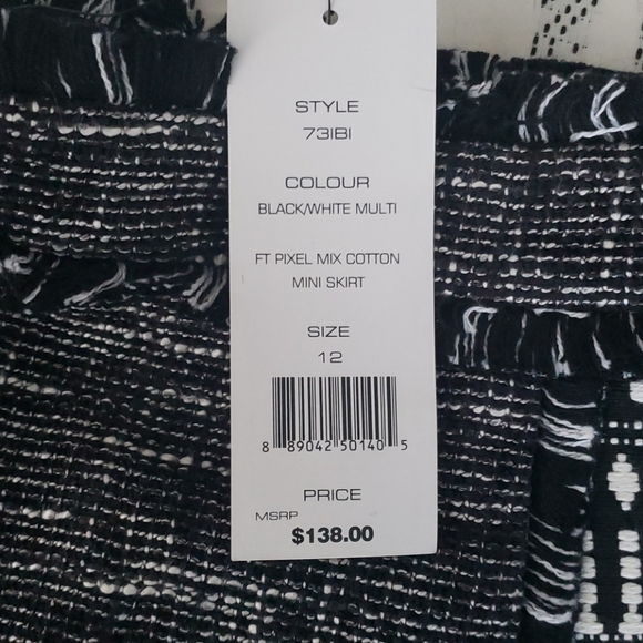 French Connection 12 mini skirt NWT - Picture 3 of 5